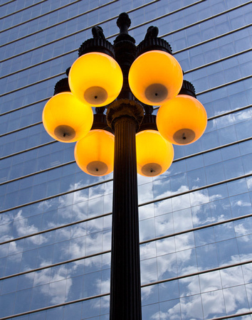 6-Globe Street Lamp