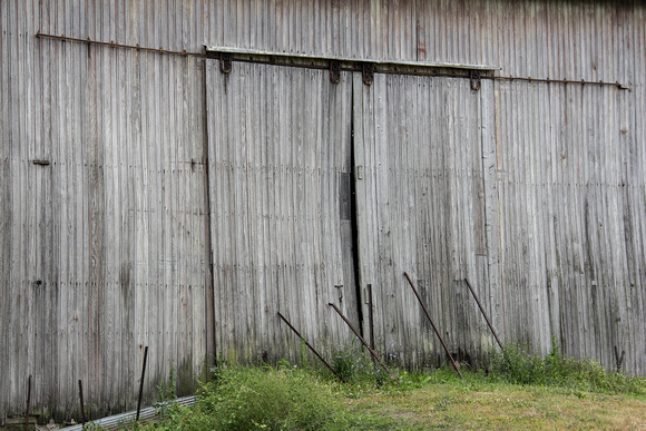 Weathered Barn Door