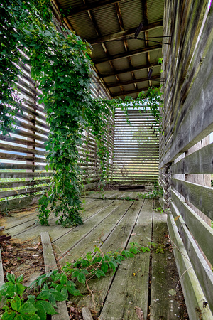 Corn Crib Interior